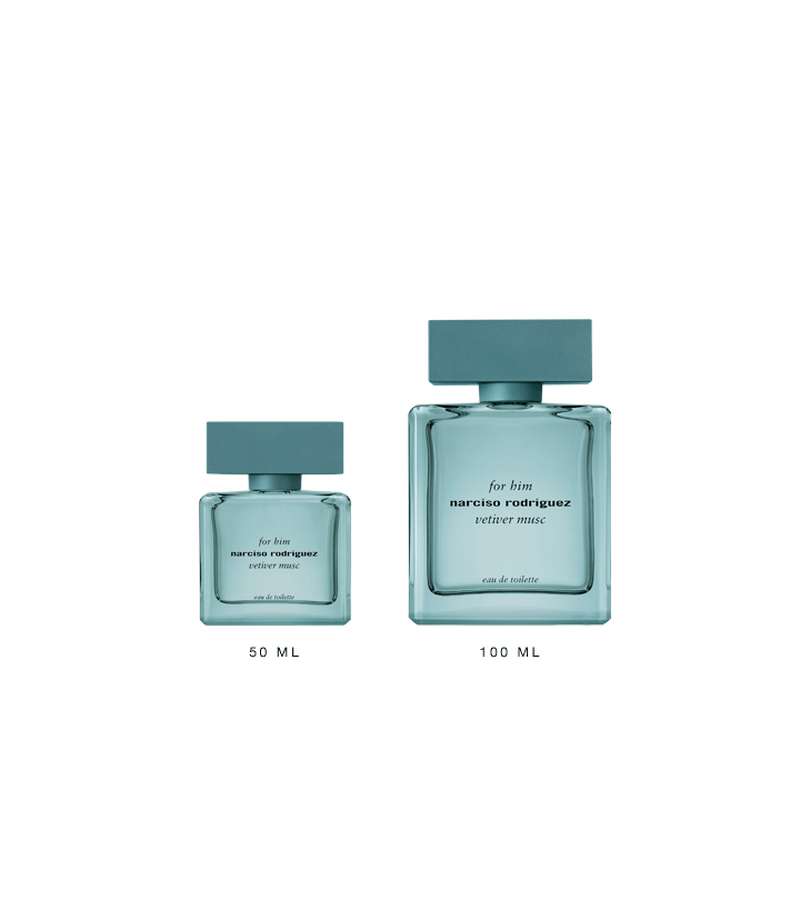 Narciso Rodriguez vetiver musc for Him Eau de Toilette | Shiseido